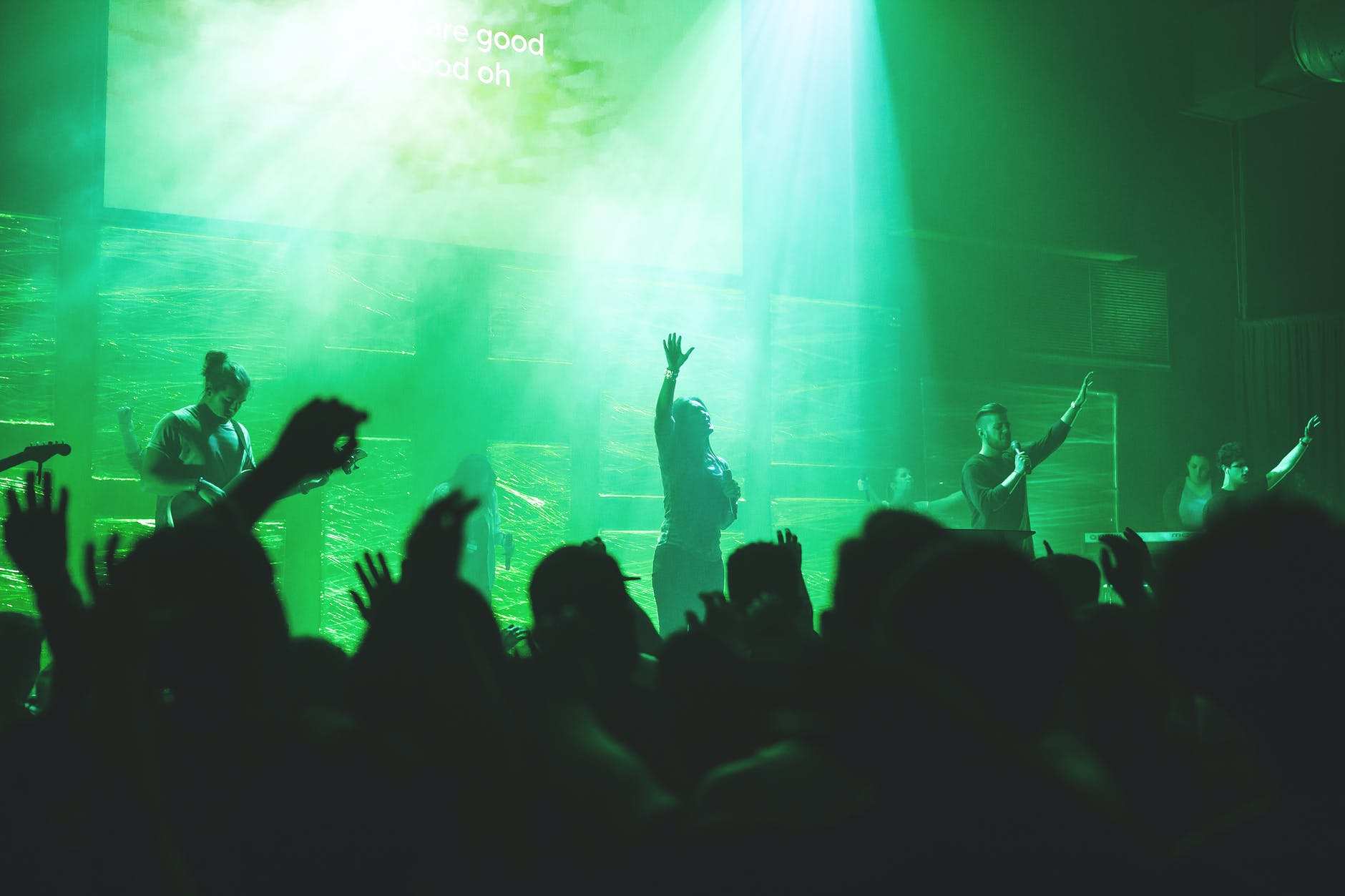 people on concert - Millennial Evangelicals and the Fair Trade Movement