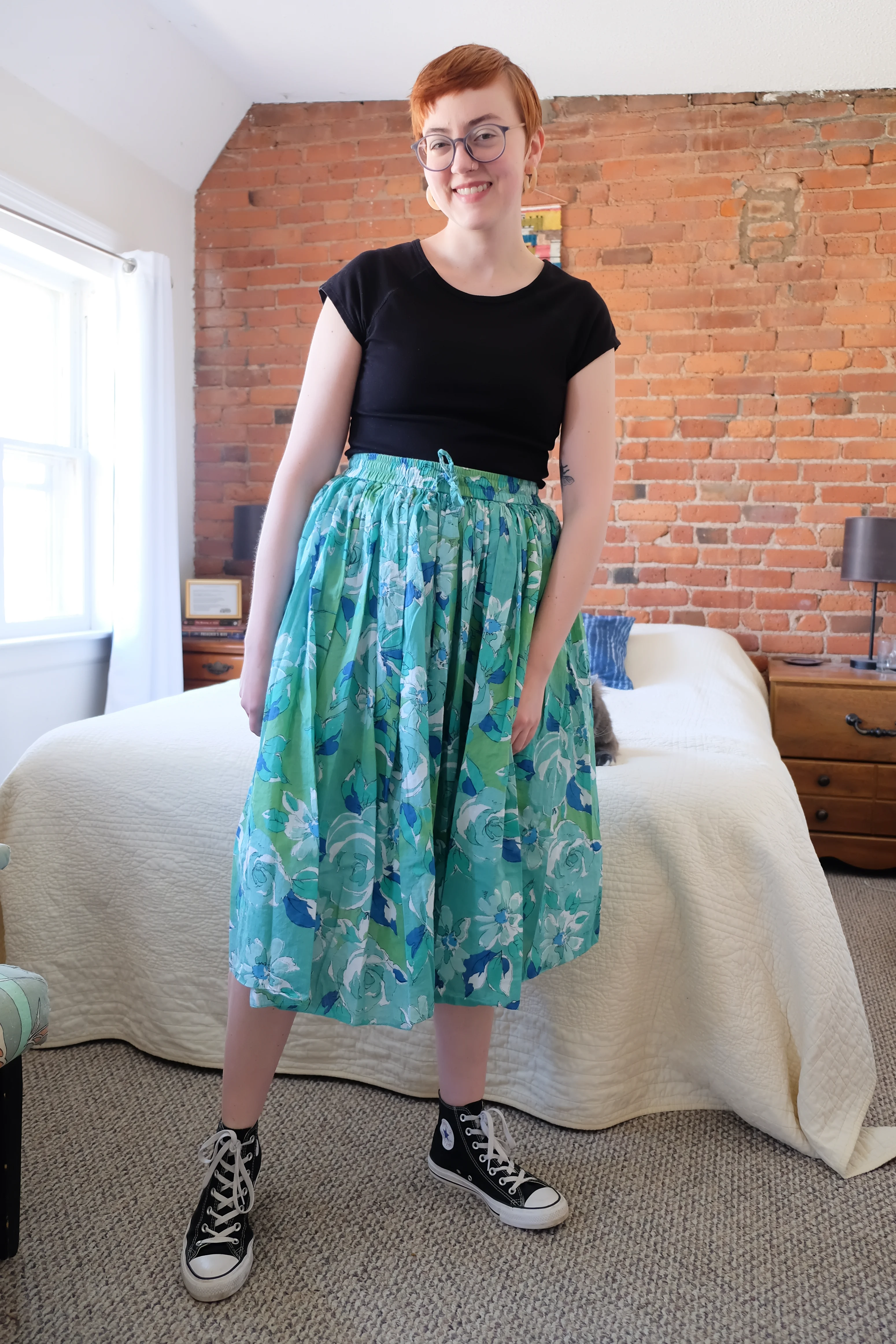 pinterest inspired vintage skirt
