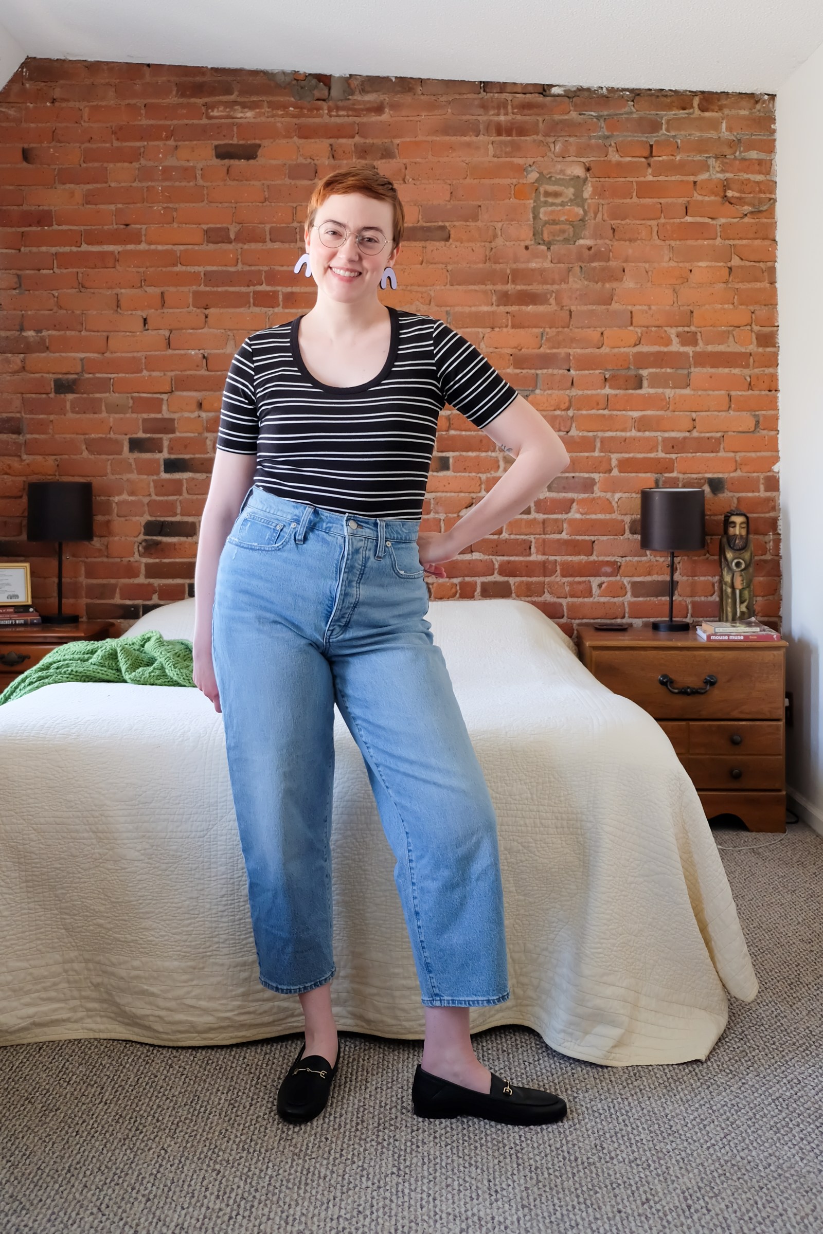 Rondsel Het begin water Madewell Balloon Jeans Review - Size 30 - StyleWise | Ethical and  Sustainable Fashion Blog