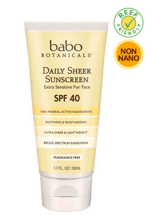 Babo Botanicals sunscreen