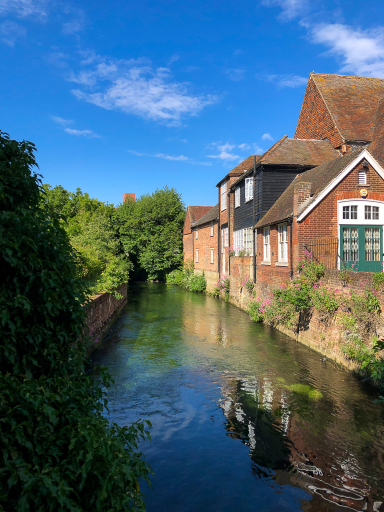 the canal in Canterbury - Canterbury in Pictures